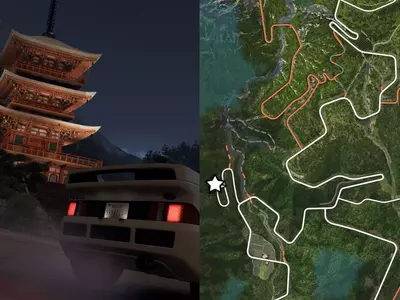 Forza Horizon 6: Finding Nachi Falls Temple for "Temple of Zoom" Challenge