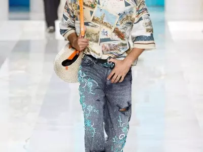 Dolce & Gabbana's Vision for Spring 2027: The Rise of Embellished Party Jeans