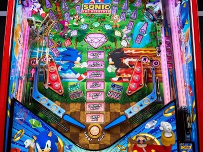 Sonic the Hedgehog Leaps into Pinball with New Jersey Jack Machine