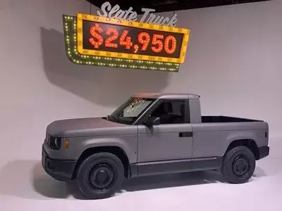 Slate Unveils "Blank Slate" Electric Pickup with Aggressive Pricing and Modular Design