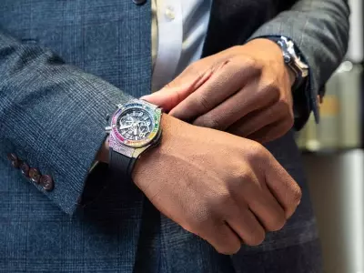 NBA Draft Sensation Dybantsa Shines with Unique Hublot Timepiece