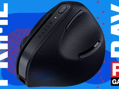 Ergonomic Vertical Mouse: Razer Pro Click V2 Discounted