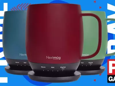 The Nextmug: Your Desk's Best Companion for Perfectly Warm Drinks