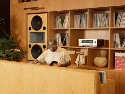 Chef Sean Brock Blends Southern Culinary Traditions with Vintage Vinyl Culture at Darling Restaurant
