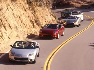 2001 Four-Seat Convertible Comparison Test: A Retrospective