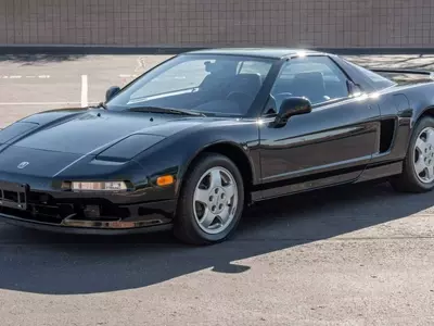 Rare 1991 Acura NSX 5-Speed in Berlina Black with Low Mileage Hits Auction
