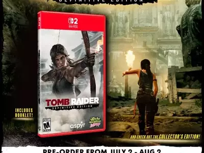 Limited Run Games Unveils Physical Release for 'Tomb Raider: Definitive Edition' on Switch 2