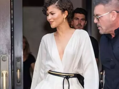 Zendaya's 'Odyssey' Press Tour Kicks Off with Grecian Glamour in NYC