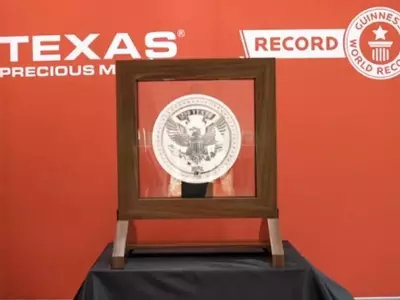 Texas Precious Metals Unveils World's Heaviest Silver Coin for America's 250th Anniversary