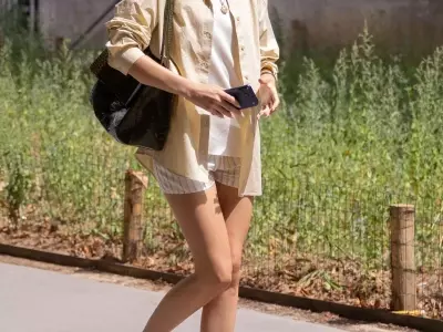 Models' Off-Duty Style Steals the Show at Paris Couture Week