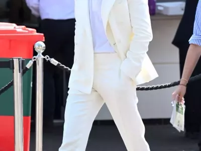 Andrew Garfield's Bold Wimbledon Style: Suits and Sandals