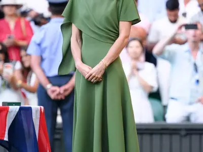 Wimbledon's Fashion Spectacle: Celebrities Serve Up Style On and Off the Court