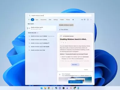 Windows 11 Start Menu and Search Enhancements Offer User-Centric Experience
