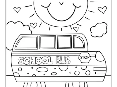 Engaging Back-to-School Coloring Sheets for Children
