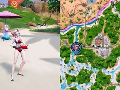 Discovering Harley Quinn in Fortnite Chapter 7 Season 3