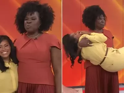 Leslie Jones' Playful Antics on 'Today' Show Highlight Height Difference with Sheinelle Jones