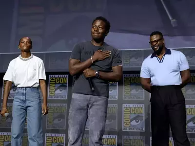David Jonsson Takes on the Mantle of Black Panther, Redefining Red Carpet Style