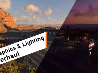 BeamNG.drive Receives Extensive Graphics and UI Overhaul, Enhancing Realism and User Experience