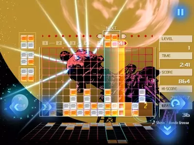 Lumines Remastered Launches on Mobile, Offering a Classic Puzzle Experience