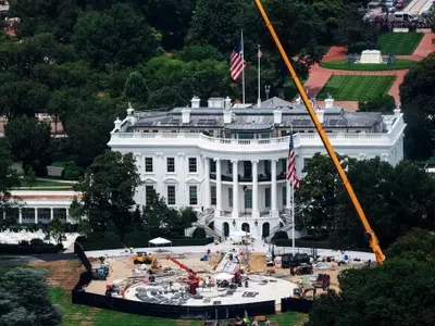 White House Helipad Project Faces Setback and Redesign