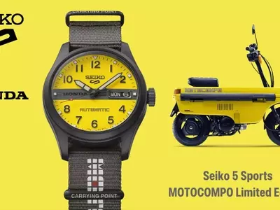 Seiko's Latest Collaboration: A Nod to Honda's Iconic Motocompo