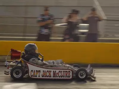 The Remarkable Saga of Captain Jack and His Rocket-Powered Go-Kart
