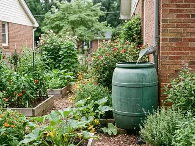 Aprovechamiento del Agua de Lluvia para un Jardín Sostenible