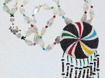 Beaded Narratives: Ken Williams Jr.'s Artistry and Indigenous Heritage