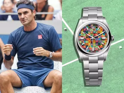 Roger Federer's Unexpected Rolex Choice at Hall of Fame Induction