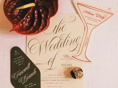Nikki Ogunnaike and Philippe Fonzin's Brooklyn Wedding: A Celebration of Love and Fashion