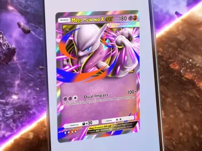 Dual-Type Cards and Mega Mewtwo X Ex Arrive in Pokémon TCG Pocket This October
