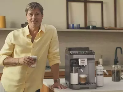 Brad Pitt's Canine Conversations in De'Longhi Espresso Ad