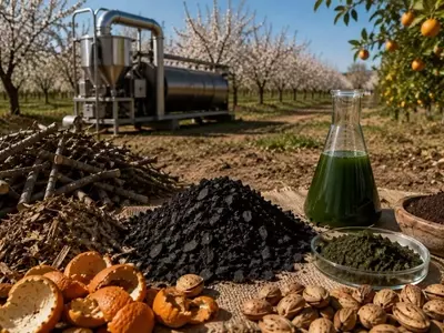 De residuos a energía: la innovadora transformación de la poda en biomasa