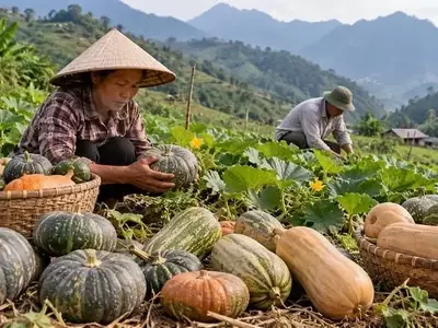 La Compleja Adopción de Variedades de Calabaza en Vietnam: Un Análisis Multidimensional