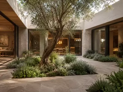 Diseño Arquitectónico Moderno: La Importancia del Patio Central en el Hogar