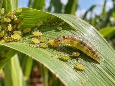 Descubrimiento de un aliado natural brasileño contra el pulgón del sorgo