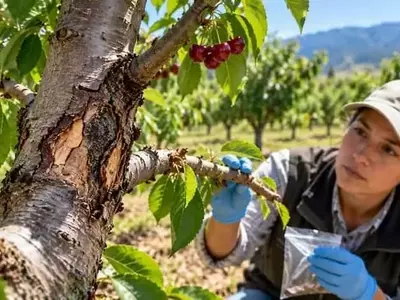 Chile Impulsa Alerta Temprana Contra Hongos que Amenazan Cerezos y Ciruelos