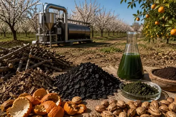 De residuos a energía: la innovadora transformación de la poda en biomasa